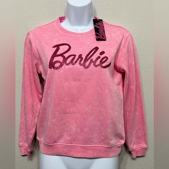 Barbie Girls Sweater Size 10 Crewneck - Picture 1 of 6